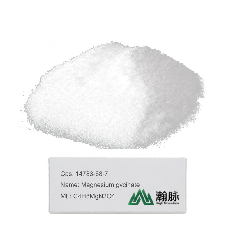 L-마그네슘 마그네슘 글리시네이트 CAS 14783-68-7 C4H8MgN2O4 Bis(글리시나토-N,O)마그네슘Mg 20%