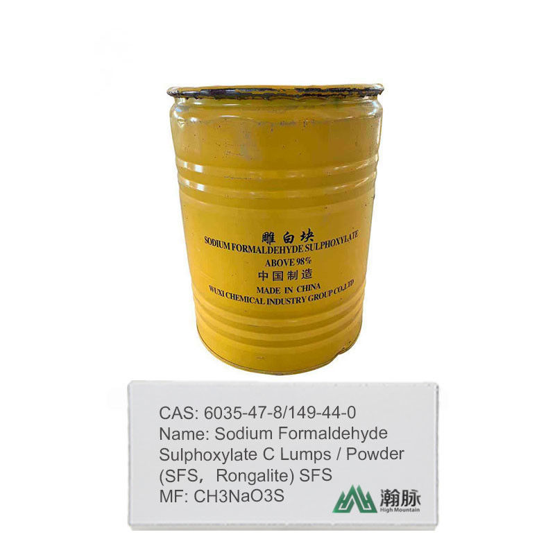 론갈라이트/SFS 나트륨 포름알데히드 황화산 CAS 6035-47-8,149-44-0 산업용 고순도 감소제