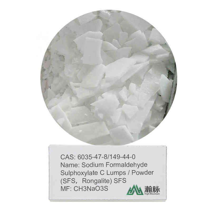 고품질의 SFS (론갈라이트) 나트륨 포름알데히드 수울포キシ라트 CAS 6035-47-8 & 149-44-0 물에 녹는 환원 화합물