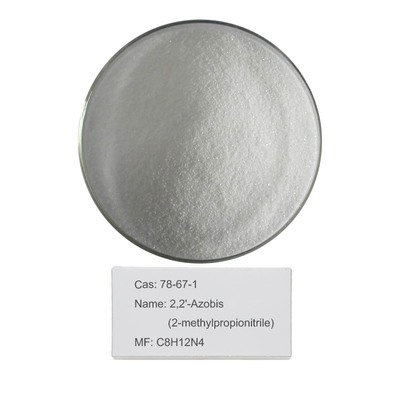CAS 78-67-1 2,2'-Azobis(2-Methylpropionitrile) AIBN 아조 다른 니트릴 유기 과산화물 개시 프로그램들 2명